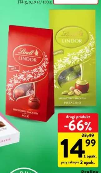 Praliny Lindt Lindor Milk +1 wariant