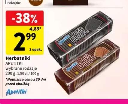 Herbatniki Petit Beurre Apetitki +1 wariant