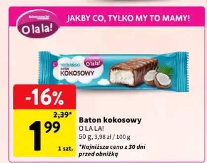 Baton kokosowy O la la!