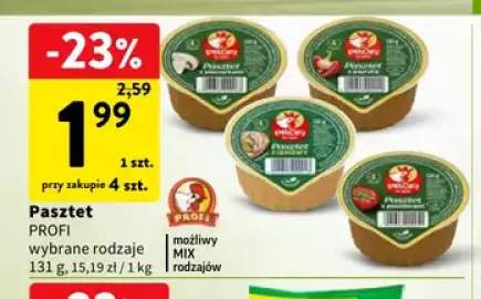 Pasztet z drobiem Profi +3 warianty