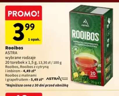 Herbata Rooibos Astra +2 warianty