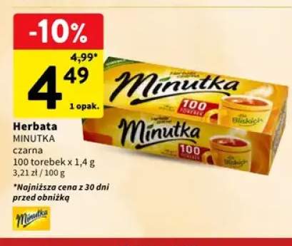 Herbata czarna Minutka