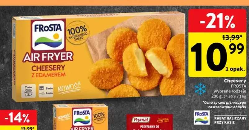 Danie Frosta Air Fryer Cheesery z edamerem