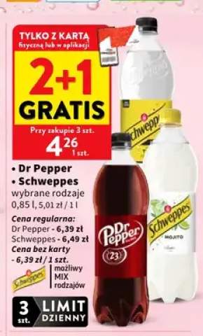 Napój gazowany Dr Pepper +1 wariant