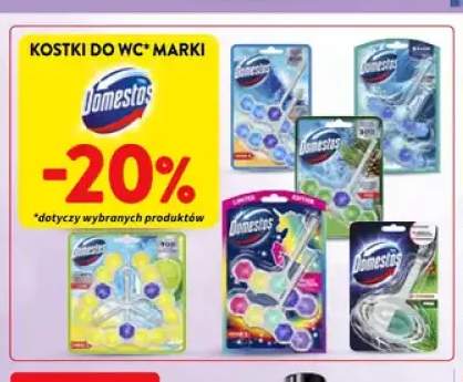 Kostki do WC Domestos