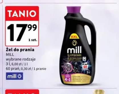 Żel do prania Mill Black & Dark