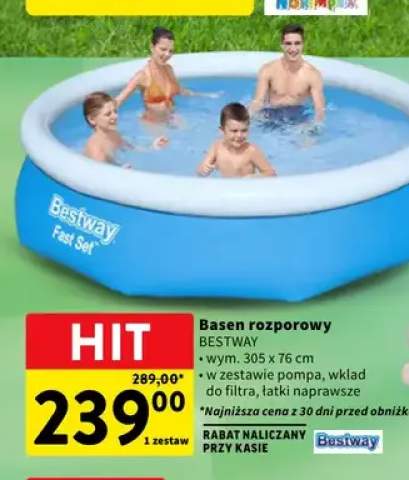 Basen rozporowy Bestway