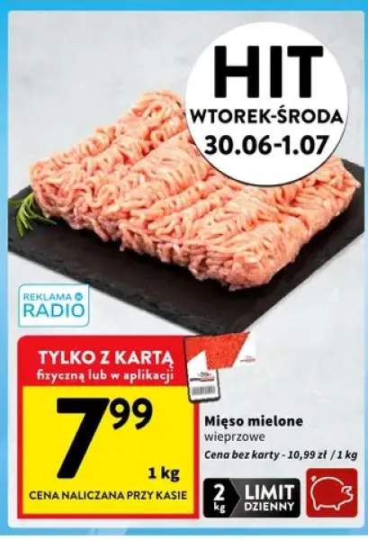 Mięso mielone wieprzowe