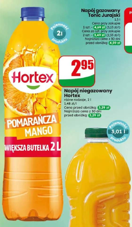 Napój niegazowany Hortex Pomarańcza Mango