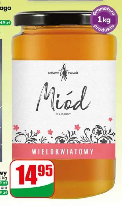 Miód wielokwiatowy Królowa Pszczół