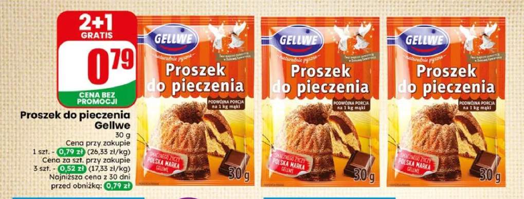 Proszek do pieczenia Gellwe