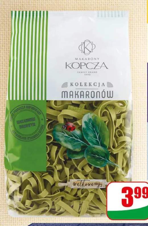 Makaron tagliatelle Kopcza