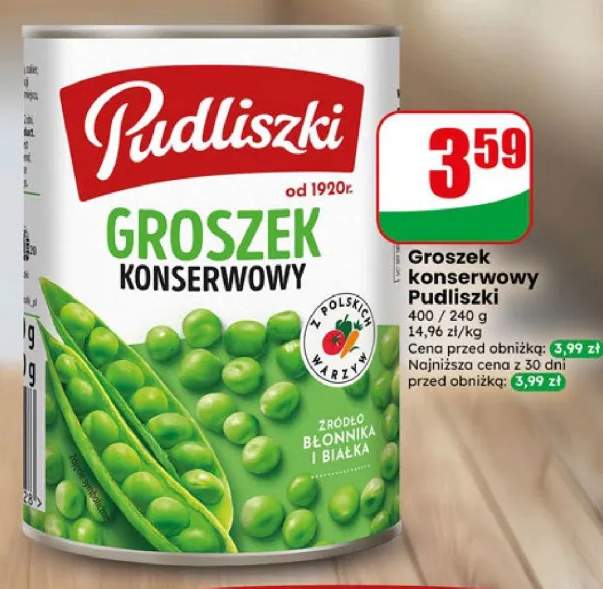 Groszek konserwowy Pudliszki