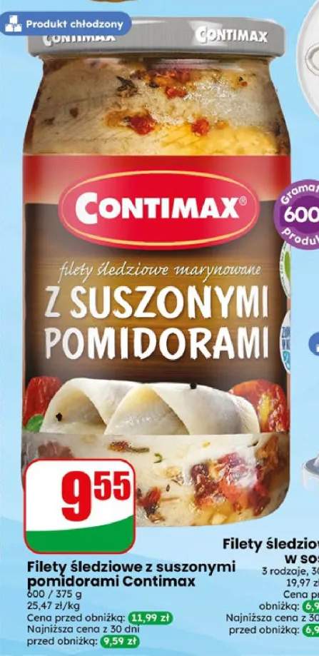 Filety śledziowe z suszonymi pomidorami Contimax