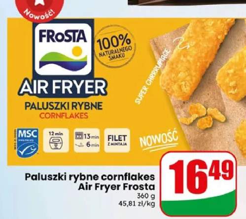 Paluszki rybne cornflakes Air Fryer Frosta