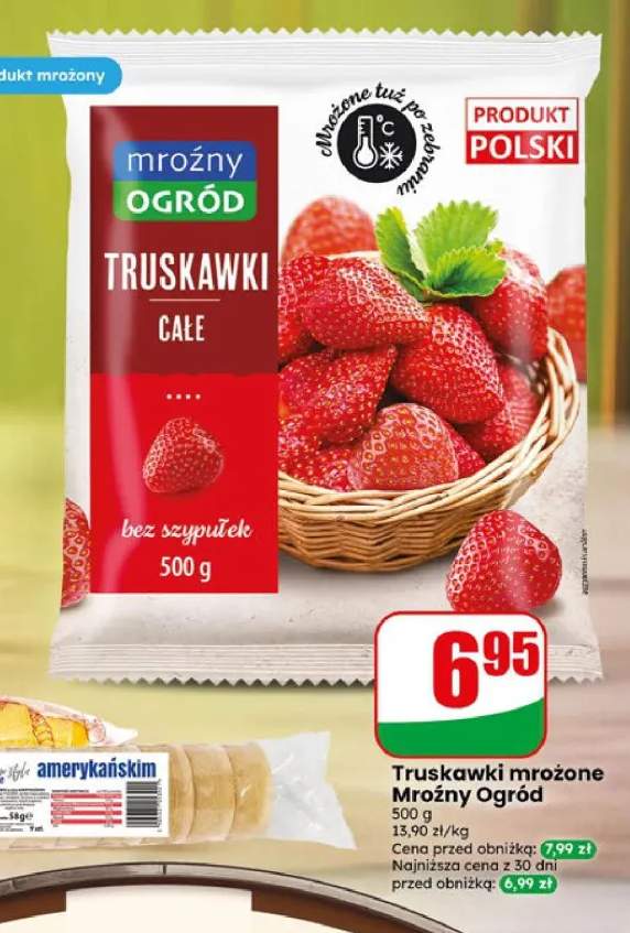 Truskawki mrożone całe Mroźny Ogród