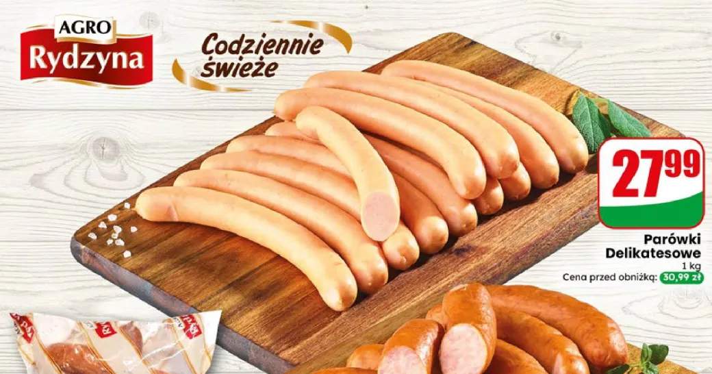 Parówki Delikatesowe Agro Rydzyna