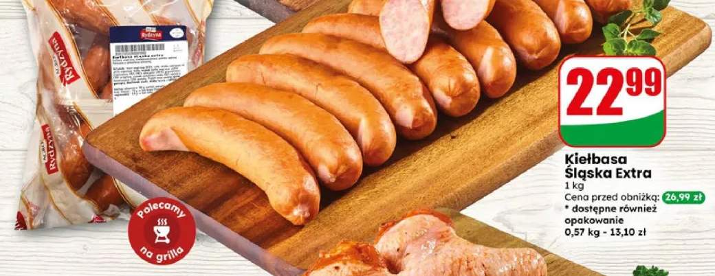 Kiełbasa Śląska Extra Agro Rydzyna