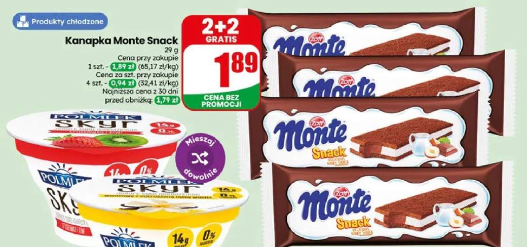 Kanapka Monte Snack Zott