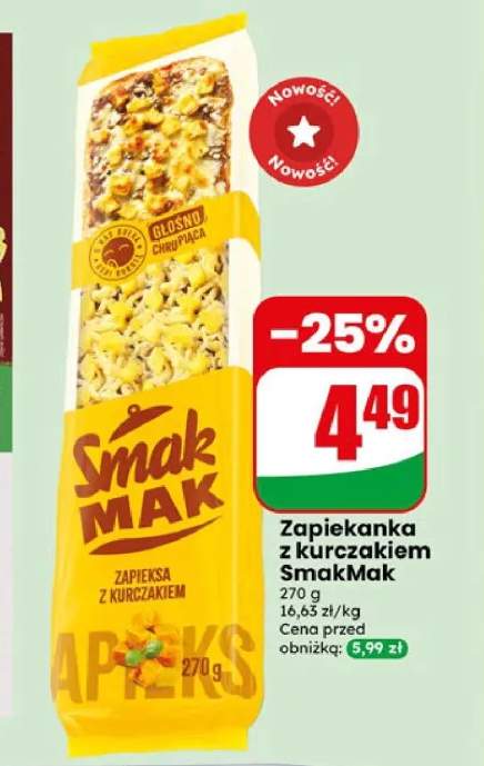 Zapiekanka z kurczakiem SmakMak