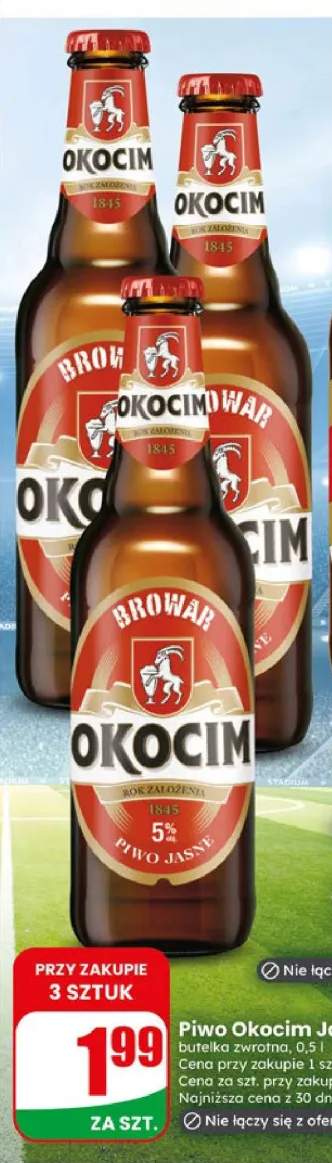 Piwo Okocim Jasne Retro