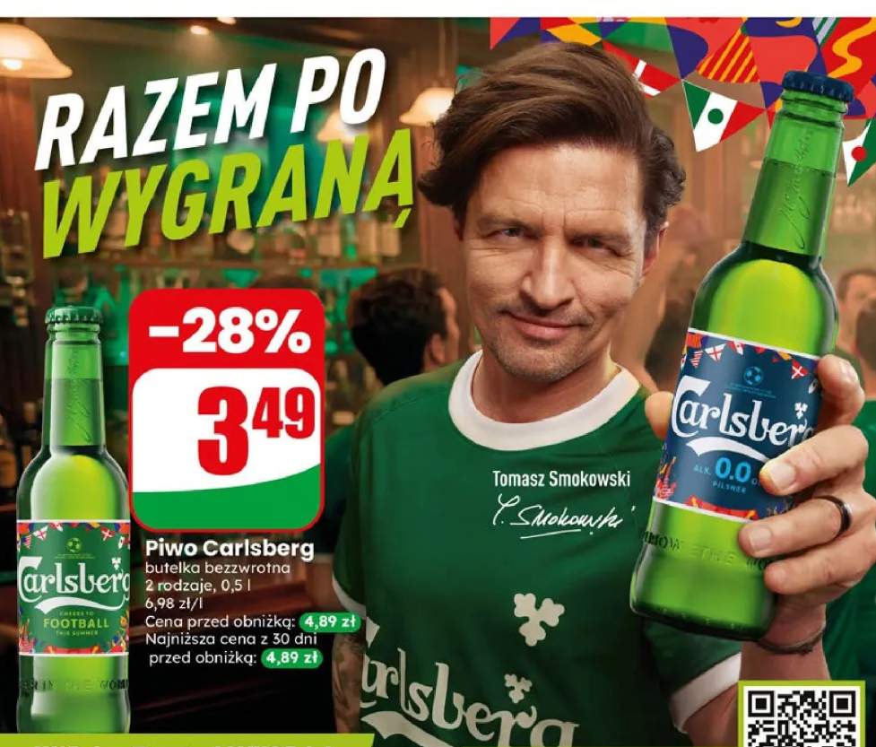 Piwo Carlsberg +1 wariant