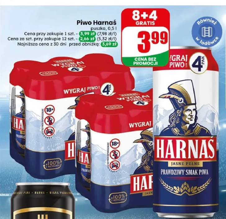 Piwo Harnaś Jasne Pełne