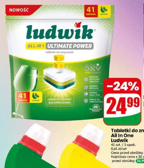 Tabletki do zmywarki Ludwik All In One Ultimate Power