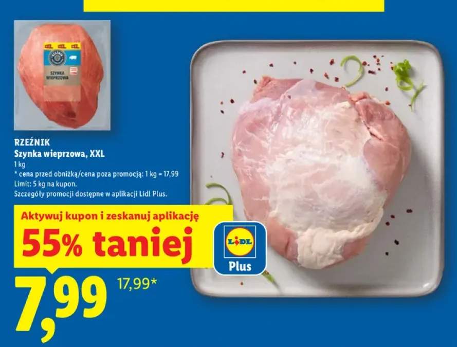 Szynka wieprzowa Rzeźnik XXL
