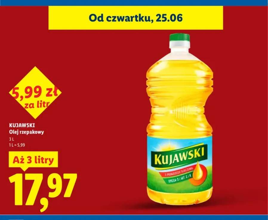 Olej rzepakowy Kujawski