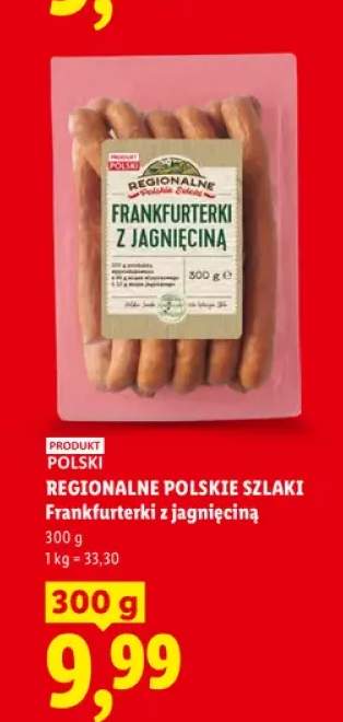 Frankfurterki z jagnięciną Regionalne Polskie Szlaki