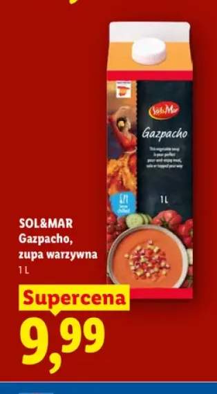 Gazpacho zupa warzywna Sol & Mar