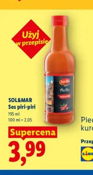 Sos piri-piri Sol&Mar