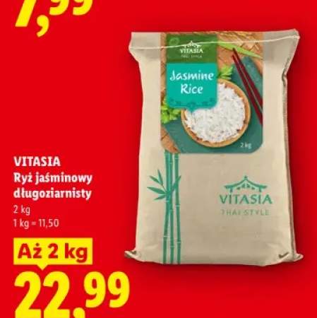 Ryż jaśminowy długoziarnisty Vitasia
