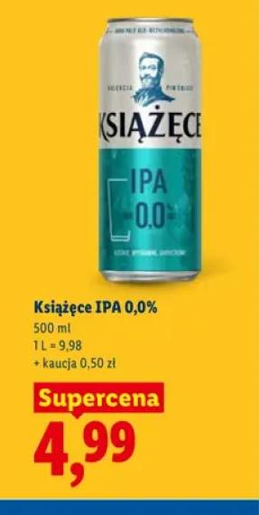 Piwo bezalkoholowe Książęce IPA