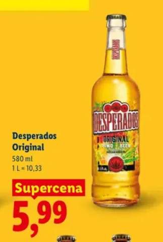 Piwo smakowe Desperados Original