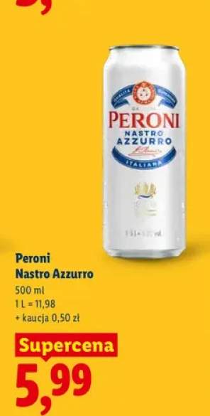 Piwo Peroni Nastro Azzurro