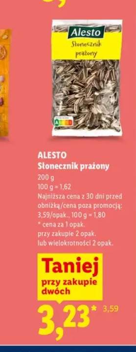 Słonecznik prażony Alesto