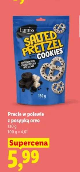 Precle w polewie z posypką oreo Lumiss