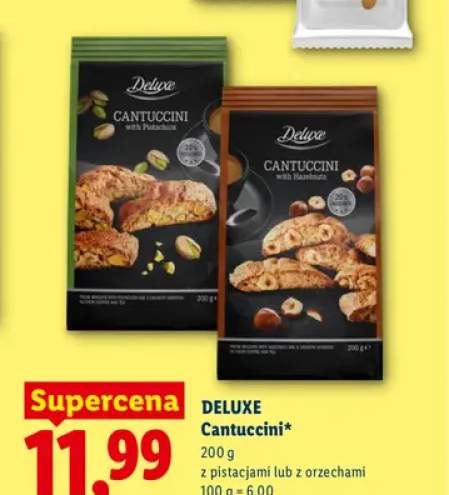 Ciastka Cantuccini z pistacjami Deluxe +1 wariant