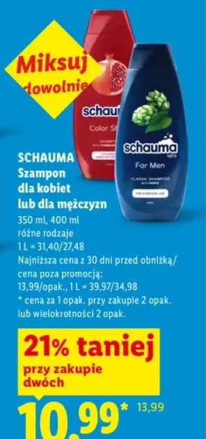 Szampon dla kobiet Schauma Color Shine +1 wariant