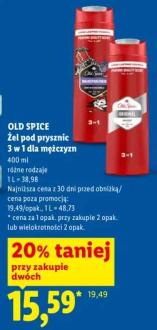 Żel pod prysznic Old Spice Nightpanther +1 wariant