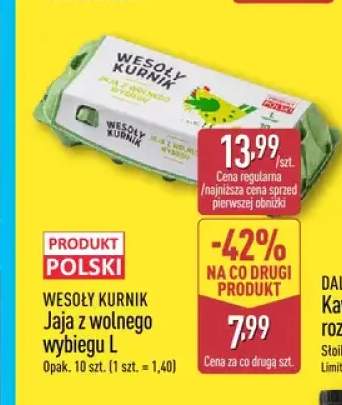 Jaja z wolnego wybiegu L Wesoły Kurnik