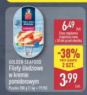 Filety śledziowe w kremie pomidorowym Golden Seafood