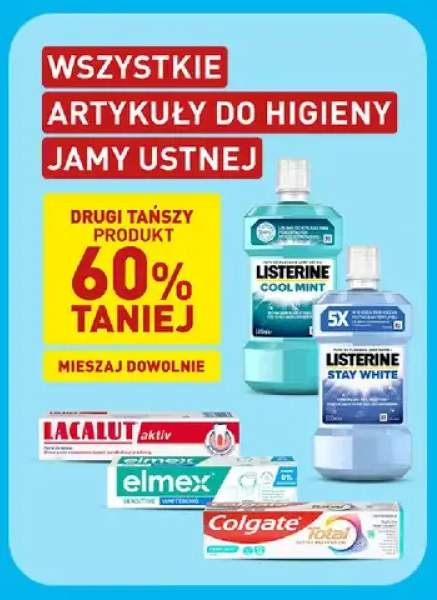 Artykuły do higieny jamy ustnej +5 wariantów