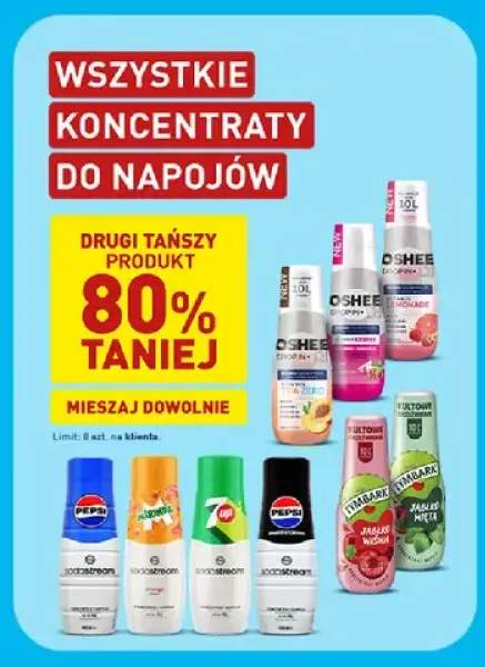 Koncentraty do napojów +9 wariantów
