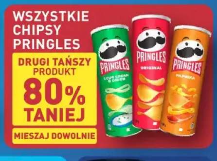Chipsy Pringles +3 warianty