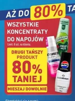 Koncentraty do napojów +4 warianty