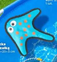 Pływająca zabawka dla psa Płaszczka z piszczałką