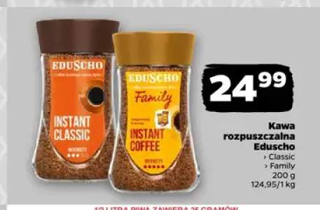 Kawa rozpuszczalna Eduscho Classic +1 wariant